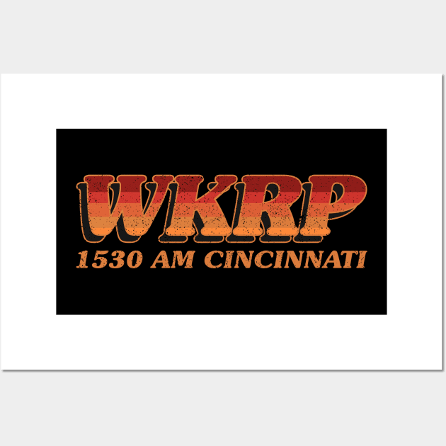 WKRP - 1530 CINCINNATI Wall Art by Sachpica